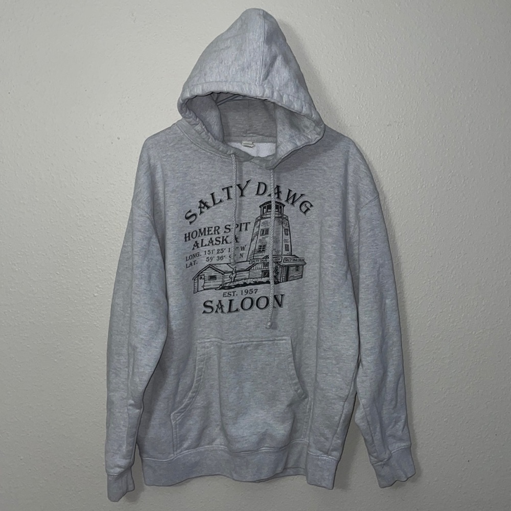 Light Grey Hoodie L